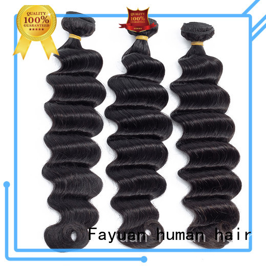 Fayuan deep raw indian hair series for men