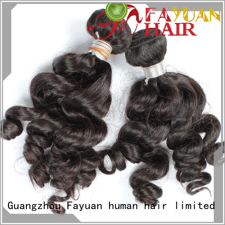 Fayuan indian real indian hair weave factory for men