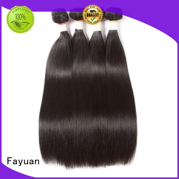Fayuan wave brazilian straight hair manufacturers for men