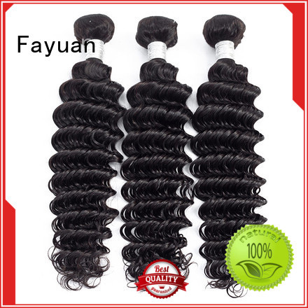 Fayuan curly wavy hair extensions bundles for barbershop