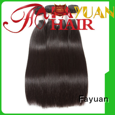 Fayuan straight brazilian human hair for sale Suppliers for street