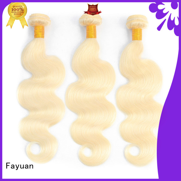 Fayuan Latest brazilian hair extensions bundles factory for barbershop