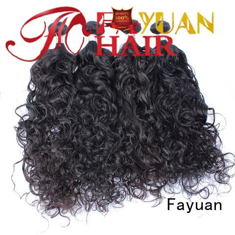 Fayuan Custom malaysian curly hair bundle deals company for barbershopp