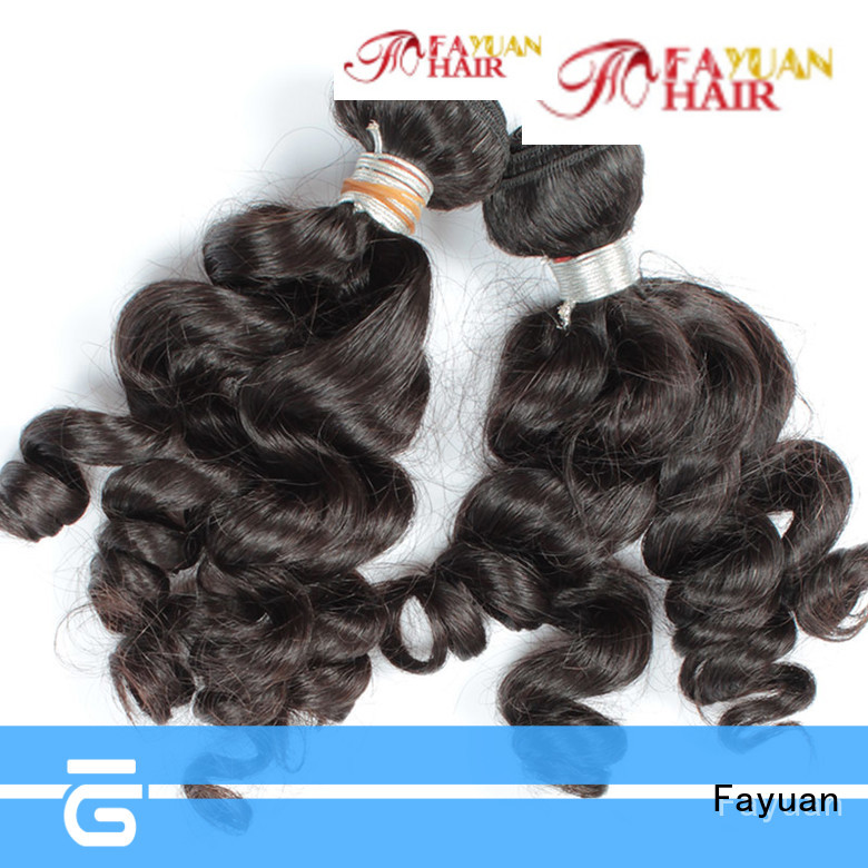 Fayuan Custom indian wavy hair for business for street
