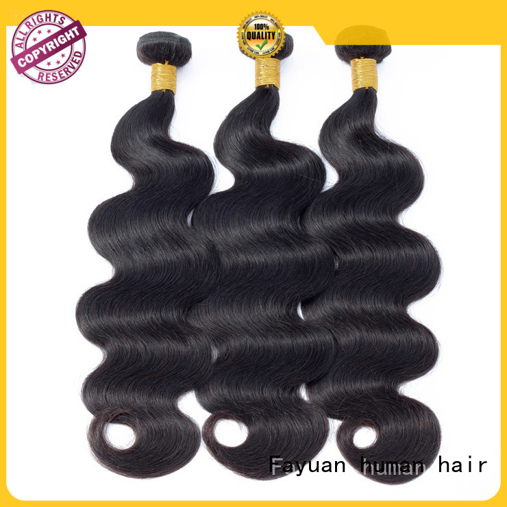 Fayuan body peruvian natural curly hair for business for men