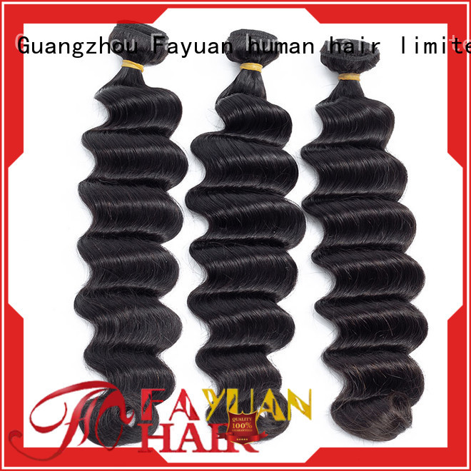 Fayuan Top human hair suppliers in india factory for selling