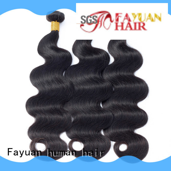 Fayuan virgin body wave hair price for men