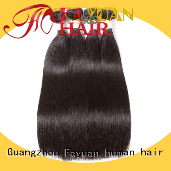 Fayuan brazilian virgin brazilian hair extensions factory for men