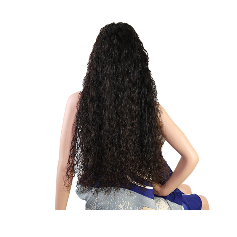 Holiday Sales Deep Wave Human Hair Lace Frontal Wig