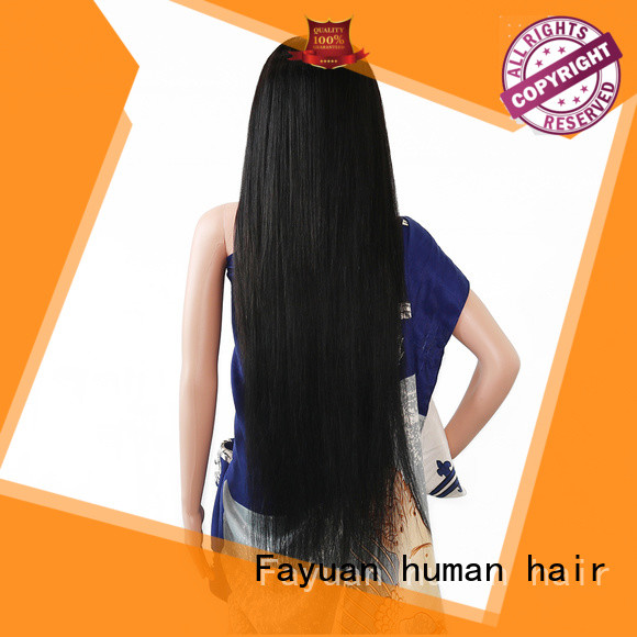 Fayuan Latest custom virgin hair wigs manufacturers for barbershop
