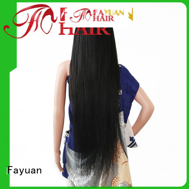 Fayuan straight custom lace wigs for sale Supply for barbershop