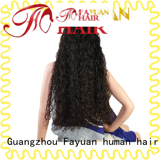 Fayuan holiday custom wigs for black hair manufacturers for women