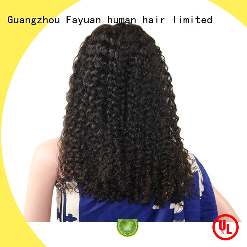 Fayuan xmas indian hair lace front wig Supply for selling