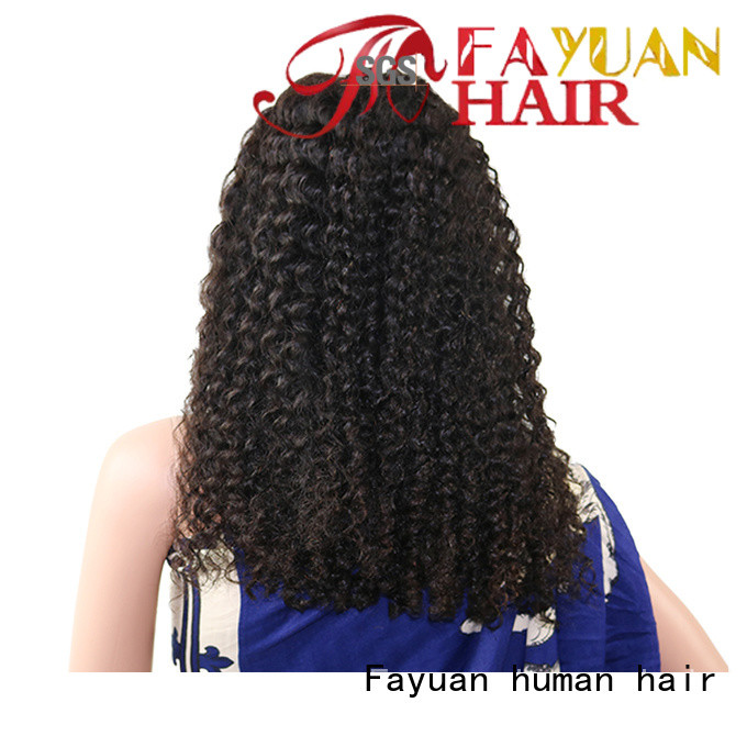 Fayuan xmas discount lace front wigs human hair Suppliers for selling
