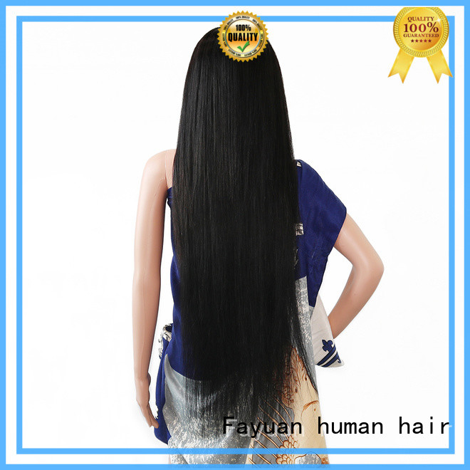 Fayuan Top custom made full lace human hair wigs company for men