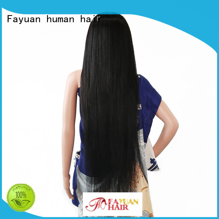 Fayuan virgin custom made lace front wigs Suppliers for barbershop