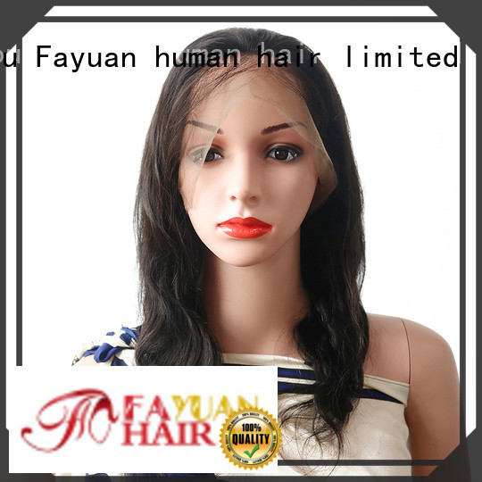 Fayuan black best cheap full lace wigs Supply for women