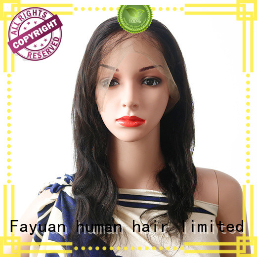 Fayuan Custom full lace synthetic wig company for selling