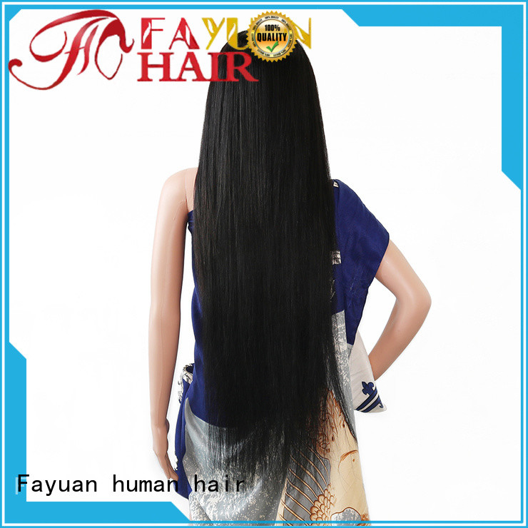 Fayuan Wholesale custom made full lace human hair wigs Suppliers for barbershop