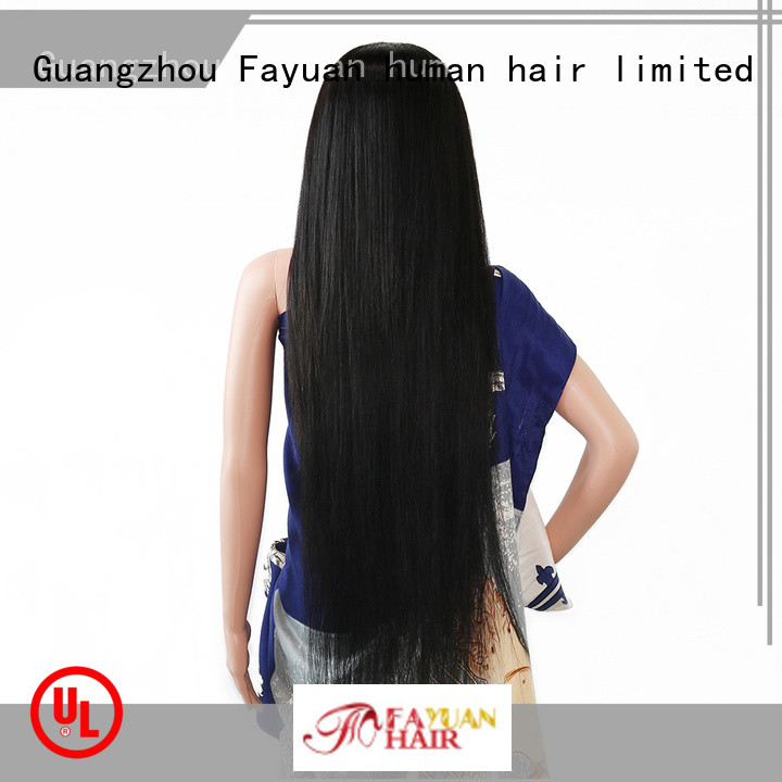 Fayuan Top custom made real hair wigs manufacturers for barbershop
