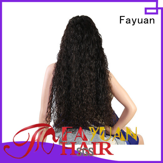Fayuan Wholesale custom full lace human hair wigs for business for barbershop