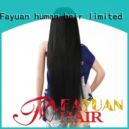 Fayuan lace custom full lace wigs factory for barbershop